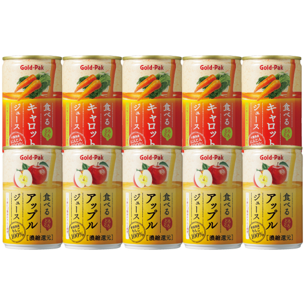 ゴールドパック 食べるジュース10本 たまひよSHOP・たまひよの内祝い
