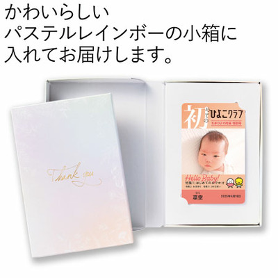 「ひよこクラブ」なりきり表紙 写真＆名入れカタログギフト HARMONICK e-book（カードタイプ） HSG_補足画像01