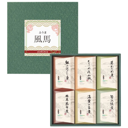 京料理 美濃吉 名入れ京の佃煮6個入