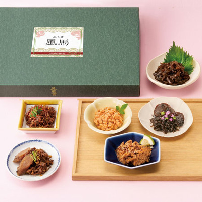 京料理 美濃吉 名入れ京の佃煮10個入_補足画像01