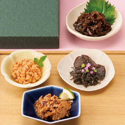 名入れフォトフレーム（小）と京料理 美濃吉 京の佃煮10個入_補足画像02