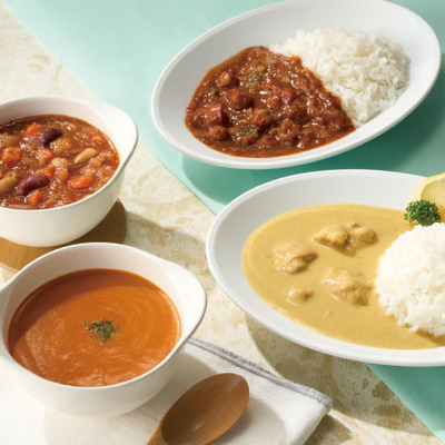 名入れフォトフレーム（小）とNISHIKIYA KITCHEN スープ＆カレーギフトセットB_補足画像02