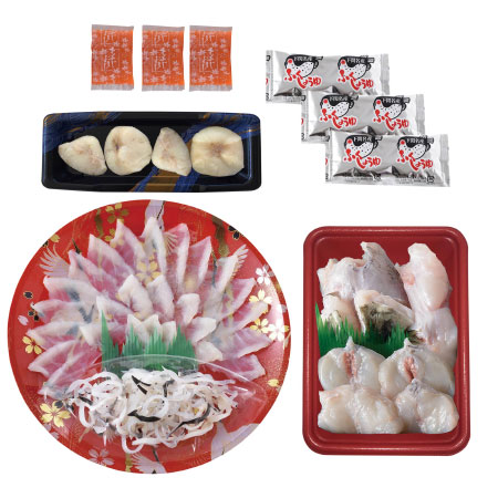 山口下関 関とら本店 とらふく料理セットG_