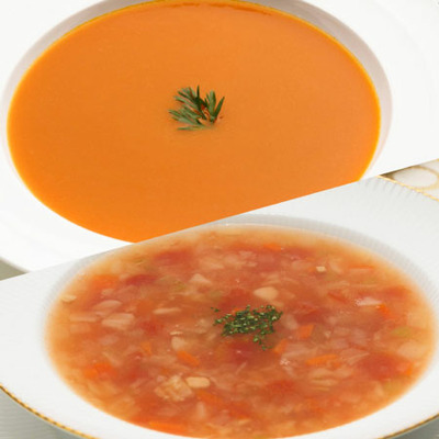 帝国ホテル スープ・カレーセットBと今治謹製 木箱入り紋織タオルK（ピンク）_補足画像05