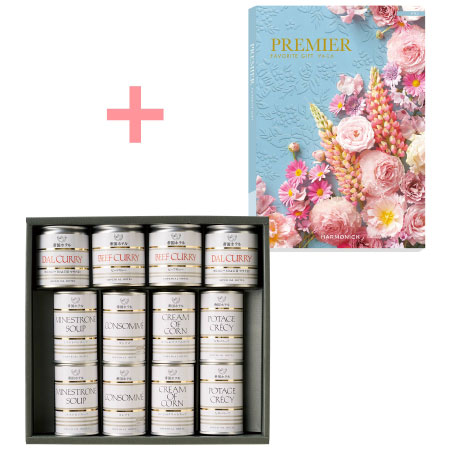 帝国ホテル スープ・カレーセットBとプルミエ グラン