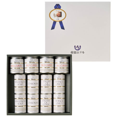 帝国ホテル スープ・カレー セット 帝国ホテル スープカレーセット ISC-100(5種12個入) 【常温食品