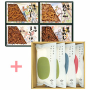 浅草今半 お好み小箱詰合せと銘柄米食べ比べセット4袋入り