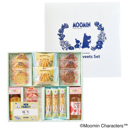 ムーミン 名入れオリジナルスイーツセットD_