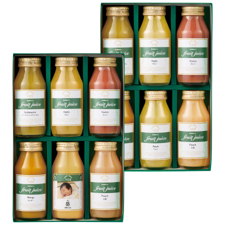 千疋屋 写真＆名入れ飲み比べジュース12本入