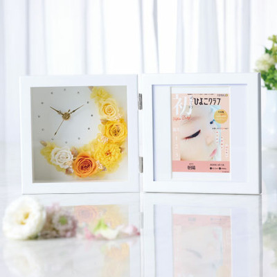 「ひよこクラブ」なりきり表紙 写真＆名入れフォトフレーム クレセントムーン イエローと京料理 美濃吉 京の佃煮B_補足画像01