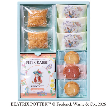 ピーターラビット コーヒー＆スイーツギフトE_