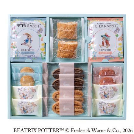 ピーターラビット コーヒー＆スイーツギフトG_