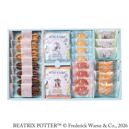 ピーターラビット コーヒー＆スイーツギフトH