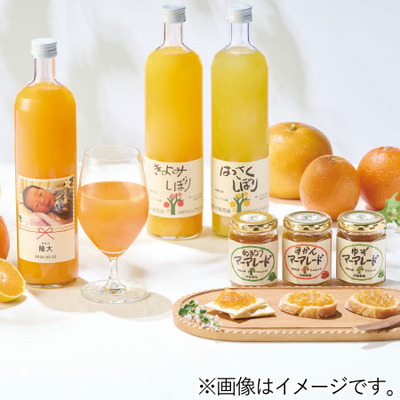 伊藤農園 写真＆名入れ100％ピュアジュース750ml2本セット_補足画像01