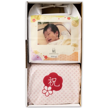 越後ファーム 写真＆名入れ体重米5kg