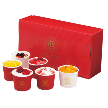 銀座京橋 レ ロジェ エギュスキロール アイスデザート6個入_