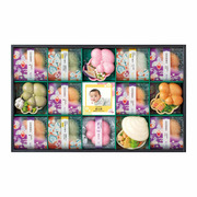 辻が花 写真＆名入れ京野菜お吸い物最中詰合せ15個