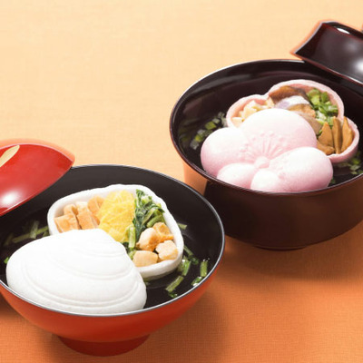 辻が花 写真＆名入れ京野菜お吸い物最中詰合せ8個とプルミエ パシアン_補足画像02