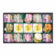 辻が花 名入れ京野菜お吸い物最中詰合せ15個