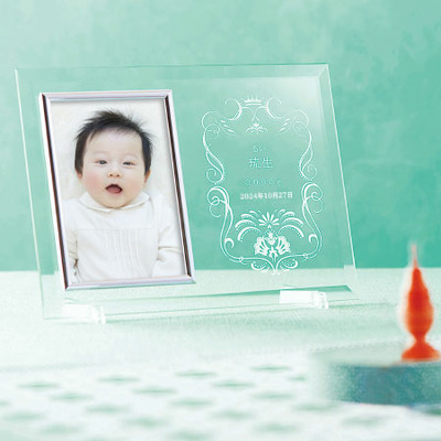 名入れフォトフレーム（小）と京料理 美濃吉 京の佃煮A_補足画像01