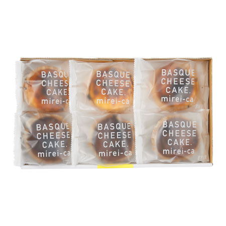 期間限定 みれい菓 バスクチーズケーキアソート6個の商品詳細 ベネッセ公式通販 たまひよの内祝