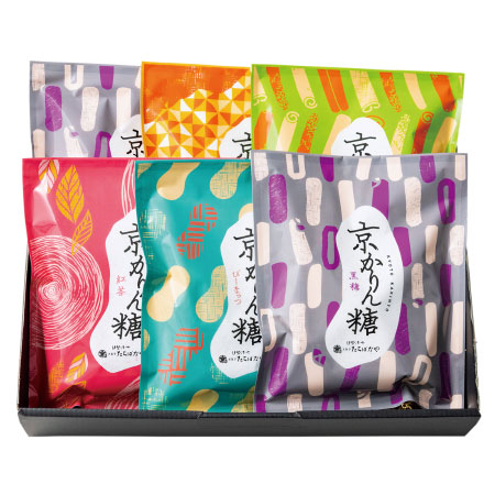 【送料無料】伊勢源六たちばなや 京かりん糖詰合せ6袋 たまひよSHOP・たまひよの内祝い