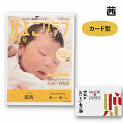 【旬ギフト】なりきり表紙 カード型カタログギフト  メイドインジャパン with 日本のおいしい食べ物 MJ16＋茜