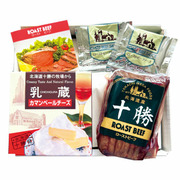 【旬ギフト】北海道産ローストビーフ＆十勝産カマンベールチーズセット