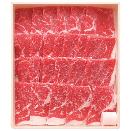 【旬ギフト】牛一 鹿児島県産黒毛和牛焼肉用A（350g）