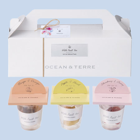 OCEAN ＆ TERRE 名入れフルーツティーセット_