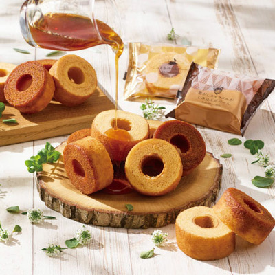 森の庭 名入れ焦がしキャラメルがしみ込んだバーム詰合せ17個_補足画像01