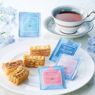 名入れミルフイユ＆ウェッジウッド ティーバッグセット24個_補足画像01