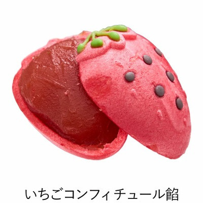 【旬ギフト】名入れ いちごのもなか6個入_補足画像03