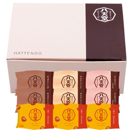 【旬ギフト】八天堂 くりーむパンマロン＆くりーむパン9個入