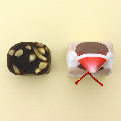 【旬ギフト】金澤文鳥 名入れ羊羹5個入（加賀棒茶）_補足画像04