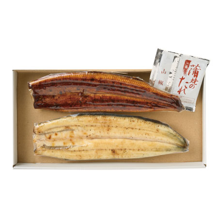 桑鰻会 木曽三川うなぎ長蒲焼・長白焼2尾_