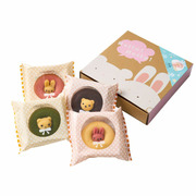 写真＆名入れアニマルドーナツ4個