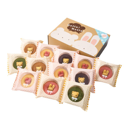 写真＆名入れアニマルドーナツ12個