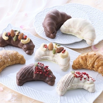 【旬ギフト】CAFE OHZAN 名入れ クロワッサンラスク10個入 アミティエ（ショコラ）_補足画像01