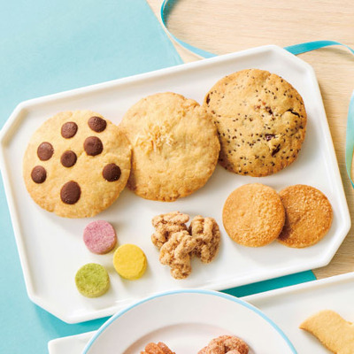 【旬ギフト】CocoChouChou 名入れやさしい焼菓子詰め合わせ中（チェックスリーブ付）_補足画像01