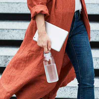 KINTO ウォーターボトル500mlペア スモーク・アンバー_補足画像01