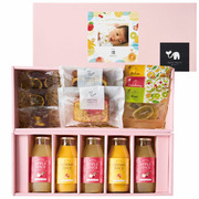 ホシフルーツ 写真＆名入れ国産果汁ジュース＆果実スイーツセットC