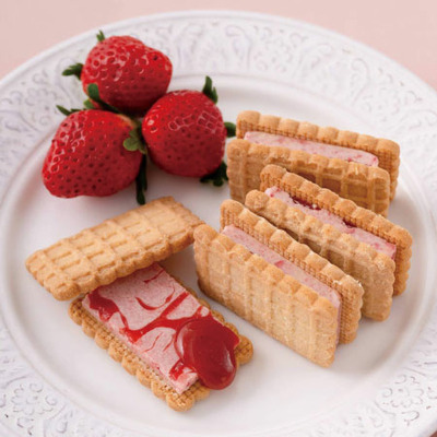 タブレス 名入れサブレサンドストロベリーアソートA_補足画像01