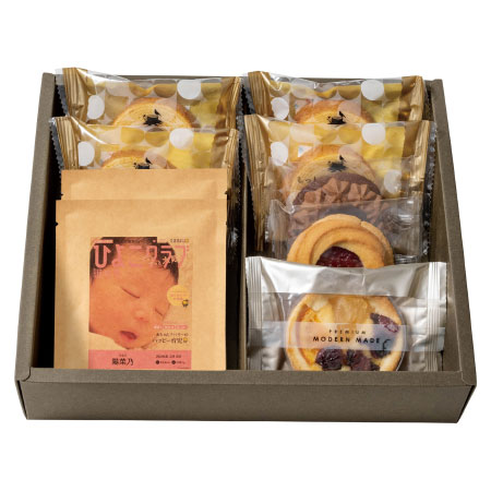 フォレシピ 「ひよこクラブ」なりきり表紙 写真＆名入れドリップコーヒーと焼菓子アソートB_