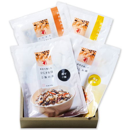 にんべん ご飯の素詰合せ4個セット_