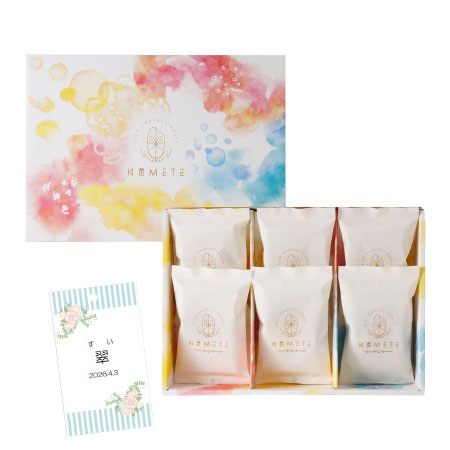【旬ギフト】京寿楽庵 名入れ KOMETE 煎餅詰合せA_