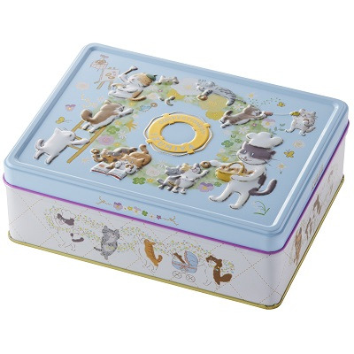 【旬ギフト】「ひよこクラブ」なりきり表紙 写真＆名入れカタログ ウルアオ ポントカサステと泉屋ねこ缶「クッキーがつなぐ輪」_補足画像09