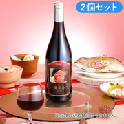 【祝百日】写真＆名入れワイン ジャントーラル赤2本セット