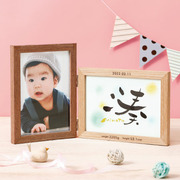 命名書付き ナチュラル木製フレーム【お仕立券】