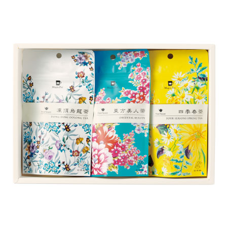 【結婚内祝】マグ＆ポット 台湾茶アソートギフト3種
